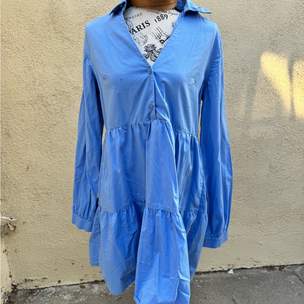 Forever 21 Light Blue Casual Dress